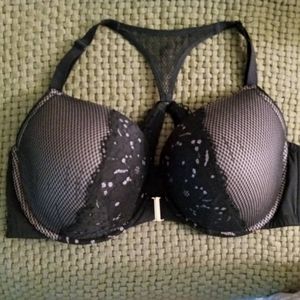Cacique lace and mesh boost plunge